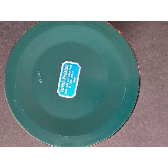 Tarnish-Resistant Silver-Plated Candle Holders Set Of 2 With Beaded Base Design - Picture 4 of 5